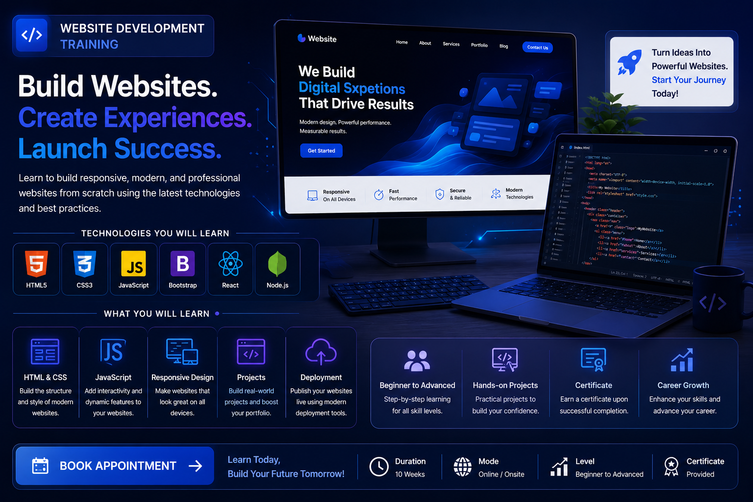 Website Development Training
